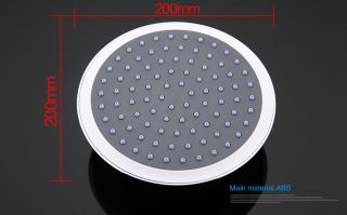 Верхний душ Gappo G14 20 см хром